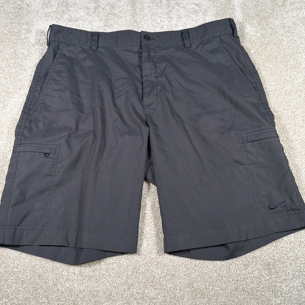 Nike Golf Dri Fit Golf Shorts Mens 34‎ Black Lightweight Athleisure Sports